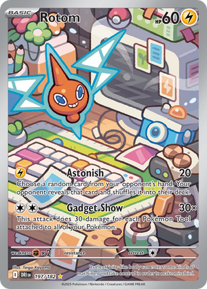 Rotom #197 - Destined Rivals - Holofoil Full Art