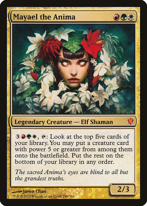 Mayael the Anima (Foil) #179 - Shards of Alara