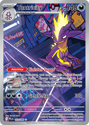 Toxtricity #103 - Phantasmal Flames - Holofoil Full Art