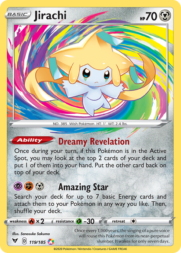 Jirachi #119 - Vivid Voltage