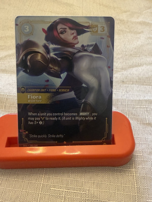Fiora - Worthy - Riftbound