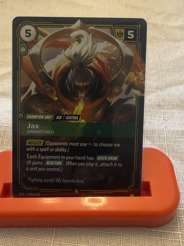 Jax - Unmatched - Riftbound