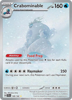 Crabominable (Holiday Calendar) #149 - Miscellaneous Cards & Products - Holofoil