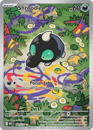 Shroodle #149 - Mega Evolution - Holofoil Full Art