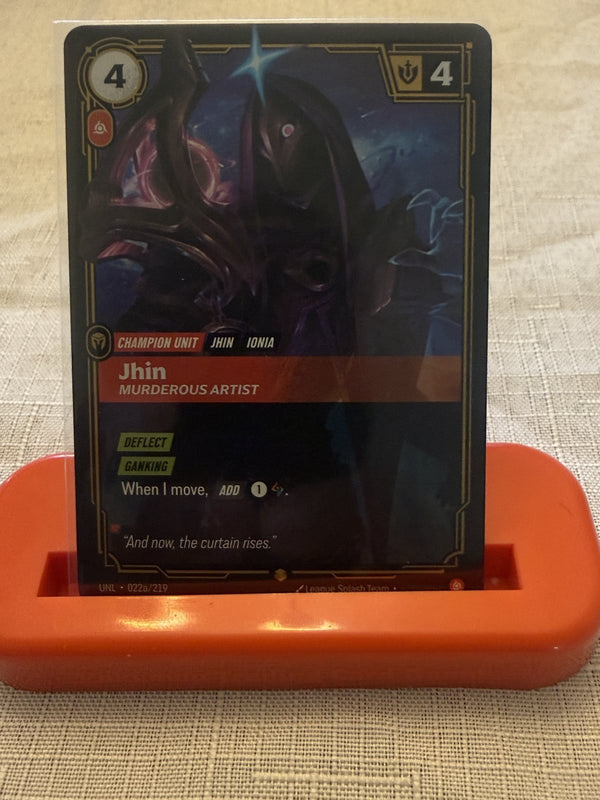Jhin - Murderous Artist - Riftbound