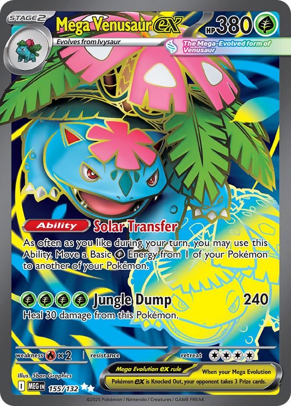 Mega Venusaur ex #155 - Mega Evolution