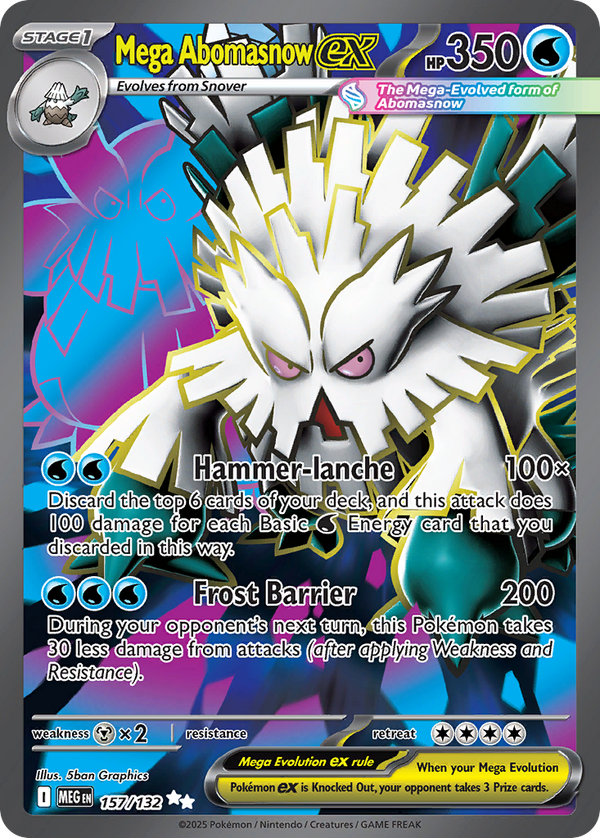 Mega Abomasnow ex #157 - Mega Evolution