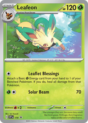 Leafeon #170 - Scarlet & Violet Promos - Normal
