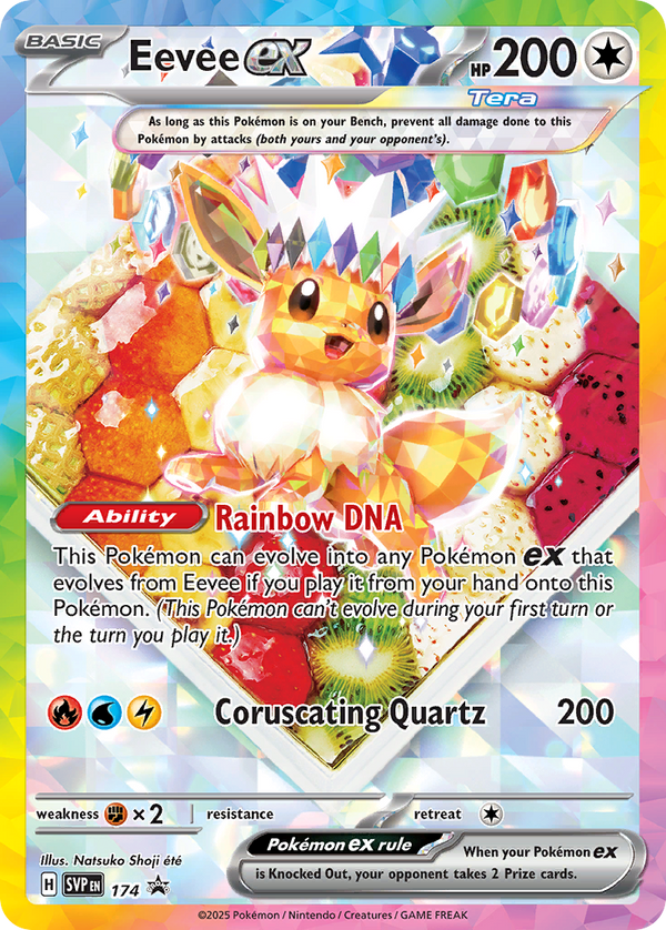 Eevee ex #174 - Scarlet & Violet Promos - Holofoil