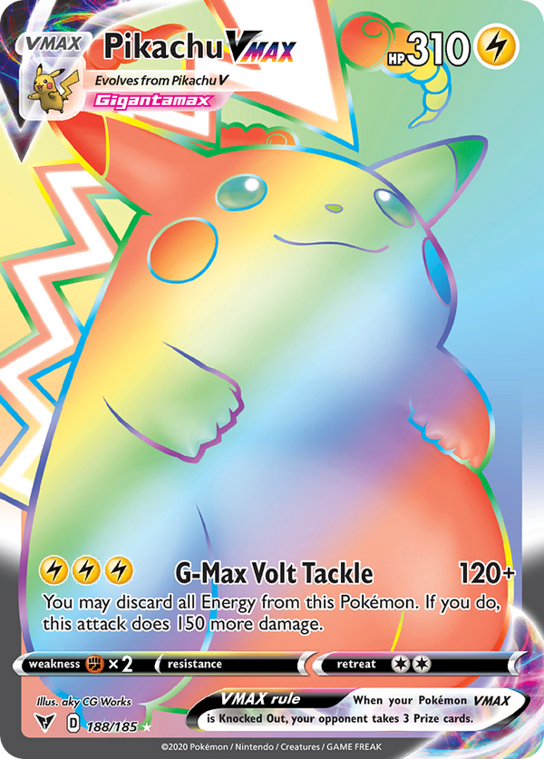 Pikachu VMAX #188 - Vivid Voltage