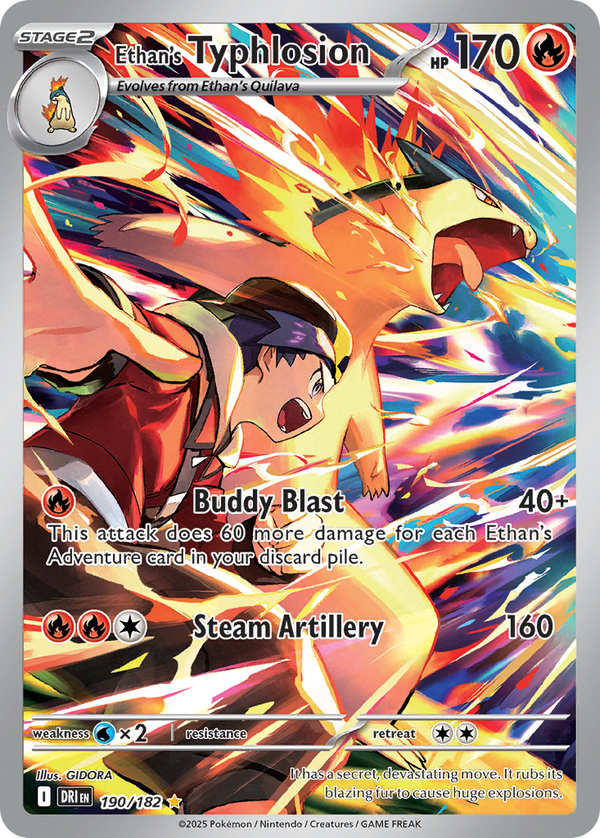 Ethan's Typhlosion #190 - Destined Rivals