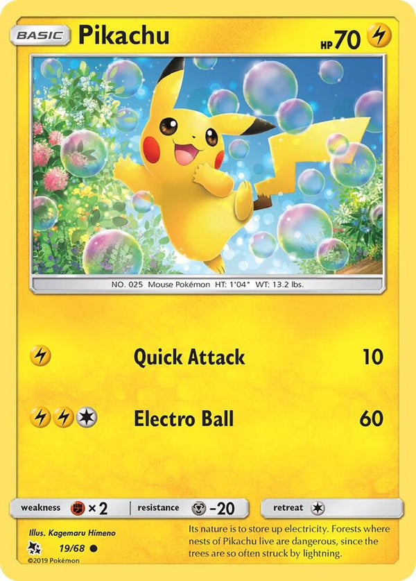 Pikachu #019 - Hidden Fates