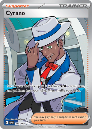 Cyrano #230 - Surging Sparks - Holofoil Full Art