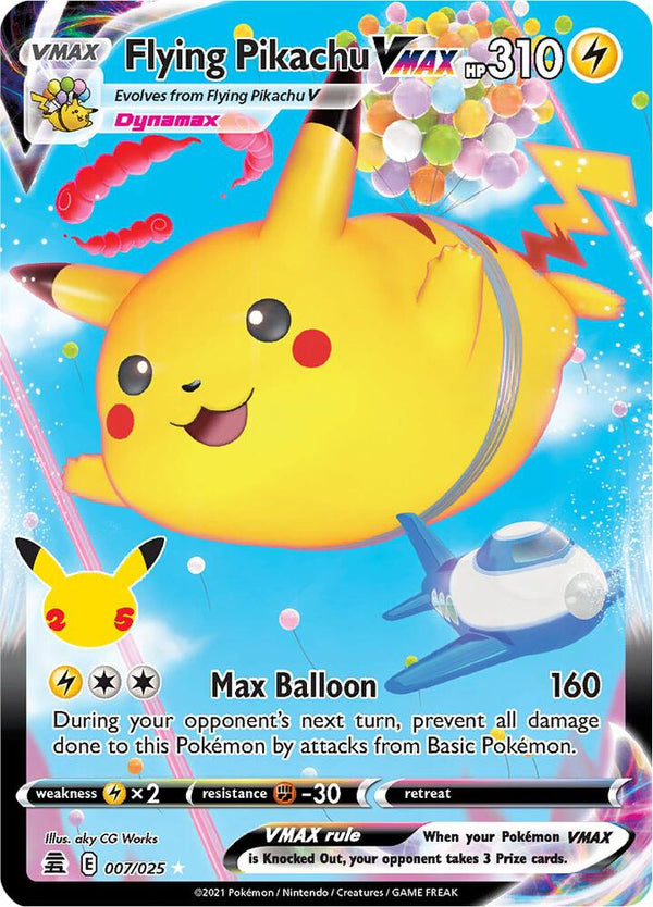 Flying Pikachu VMAX #007 - Celebrations