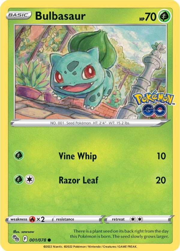 Bulbasaur #001 - Pokemon GO