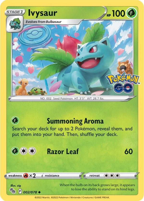 Ivysaur #002 - Pokemon GO