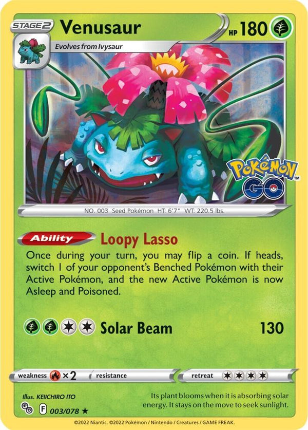 Venusaur #003 - Pokemon GO