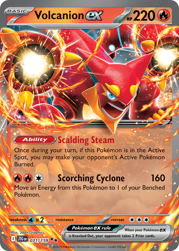 Volcanion ex #031 - Journey Together