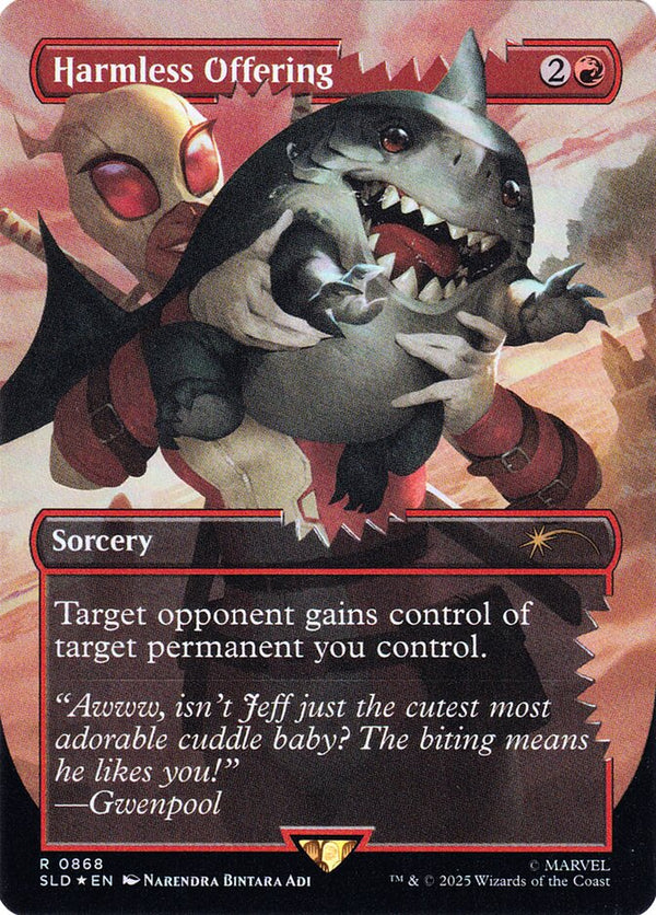 Harmless Offering (Rainbow Foil) #868 - Secret Lair Drop Series