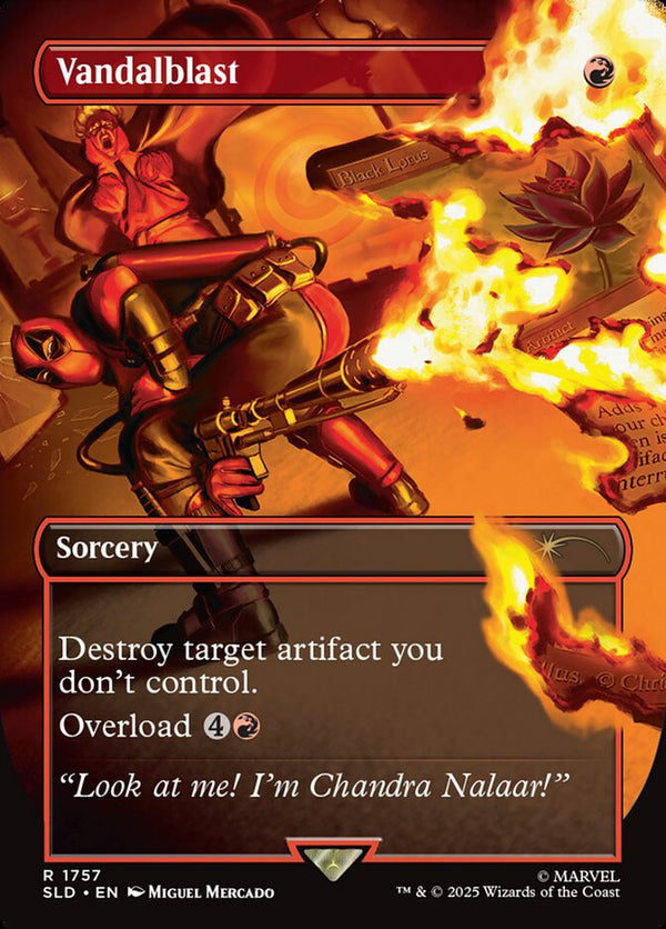 Vandalblast (1757) (Rainbow Foil) #1757 - Secret Lair Drop Series