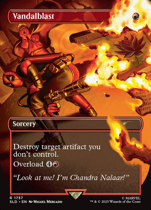 Vandalblast (1757) (Rainbow Foil) #1757 - Secret Lair Drop Series