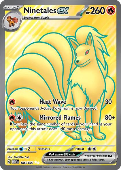 Ninetales ex #186 - Scarlet & Violet 151