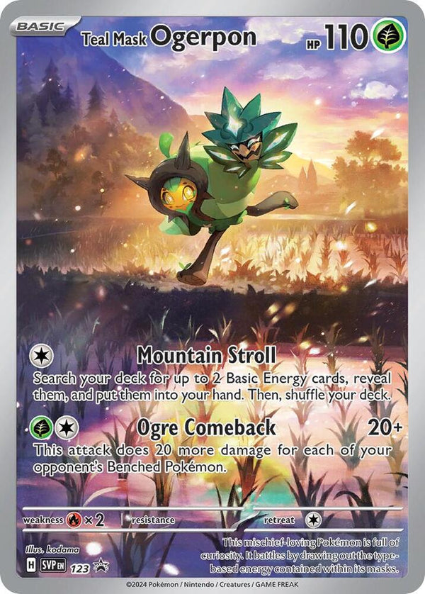 Teal Mask Ogerpon #123 - Scarlet & Violet Promos