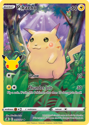Pikachu #005 - Celebrations - Holofoil