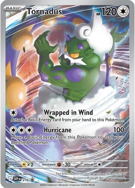 Tornadus #210 - Scarlet & Violet Promos