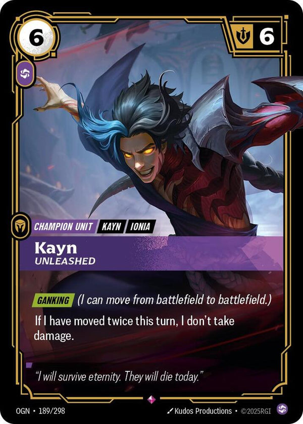 Kayn, Unleashed #189 - Origins