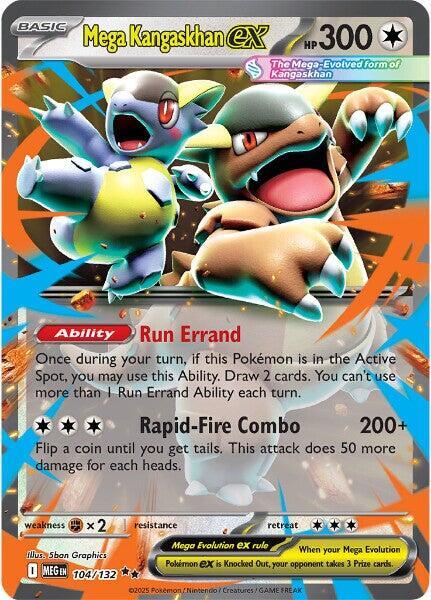 Mega Kangaskhan ex #104 - Mega Evolution