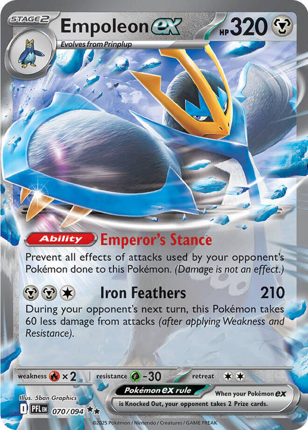 Empoleon ex #070 - Phantasmal Flames
