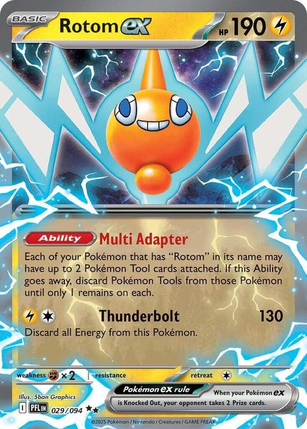 Rotom ex #029 - Phantasmal Flames