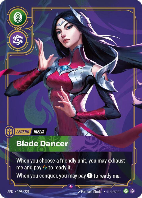 Irelia, Blade Dancer #195 - Spiritforged