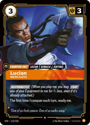 Lucian, Merciless #113 - Spiritforged