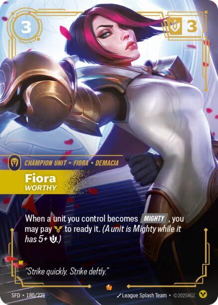 Fiora, Worthy #180 - Spiritforged
