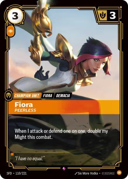 Fiora, Peerless #110 - Spiritforged