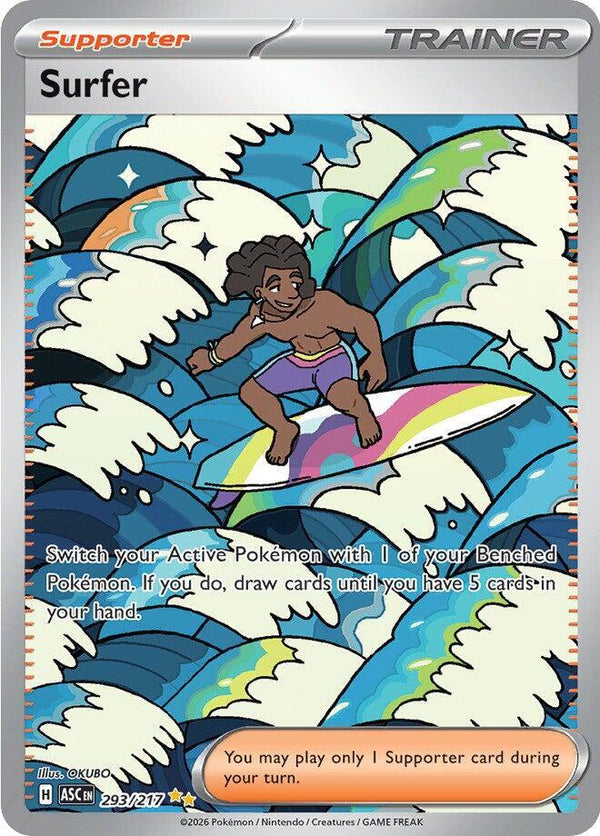 Surfer (PSA 8) #293 - Ascended Heroes