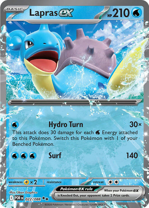 Lapras ex #022 - Perfect Order