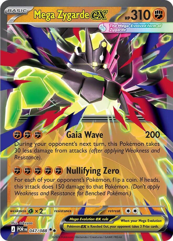 Mega Zygarde ex #047 - Perfect Order