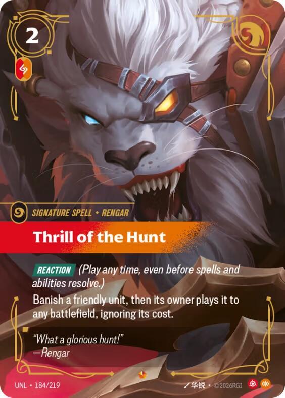 Thrill of the Hunt #184 - Unleashed