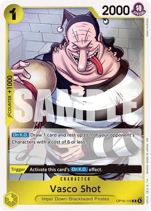 Vasco Shot #OP16-110 - The Time of Battle