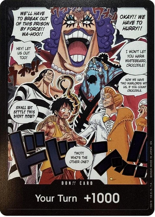 DON!! Card (Alternate Art) #OP16-DON-01 - The Time of Battle