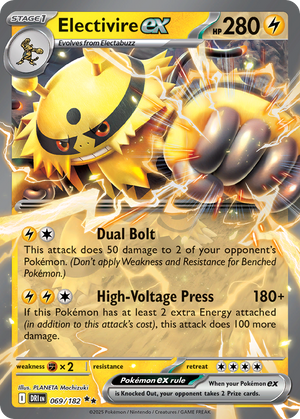 Electivire ex #069 - Destined Rivals - Holofoil