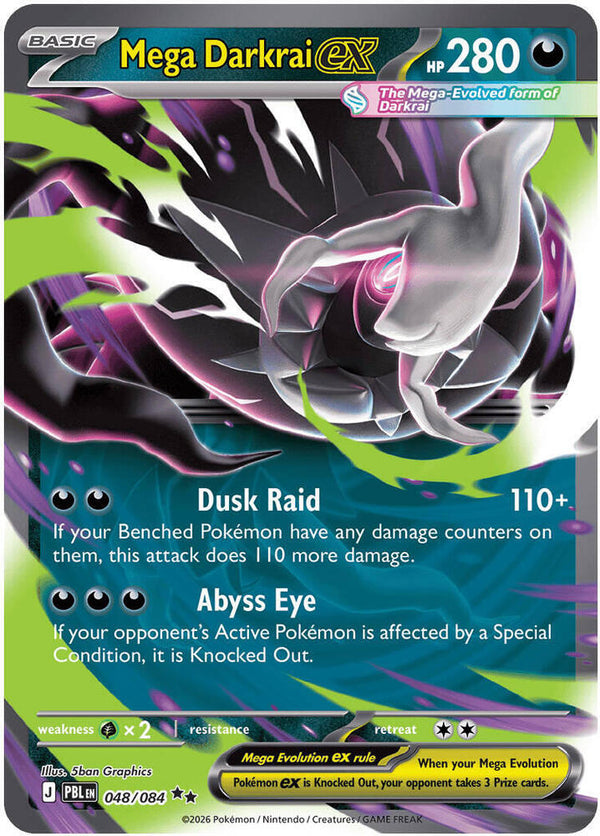 Mega Darkrai ex #048 - Pitch Black