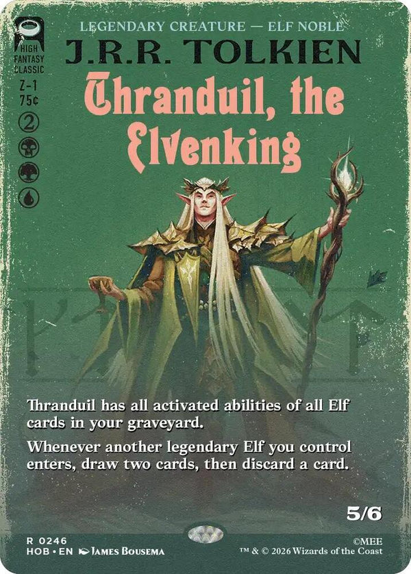 Thranduil, the Elvenking (Borderless) #246 - The Hobbit