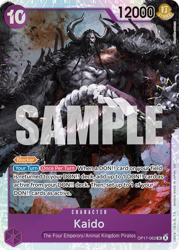 Kaido (062) #OP17-062 - The World's Strongest Warriors