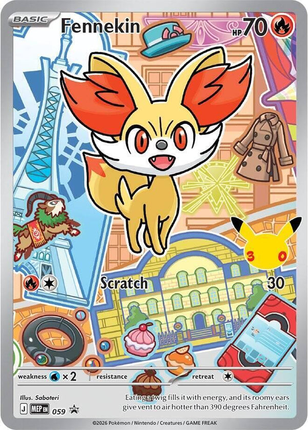 Fennekin #059 - First Partner Collection 2026