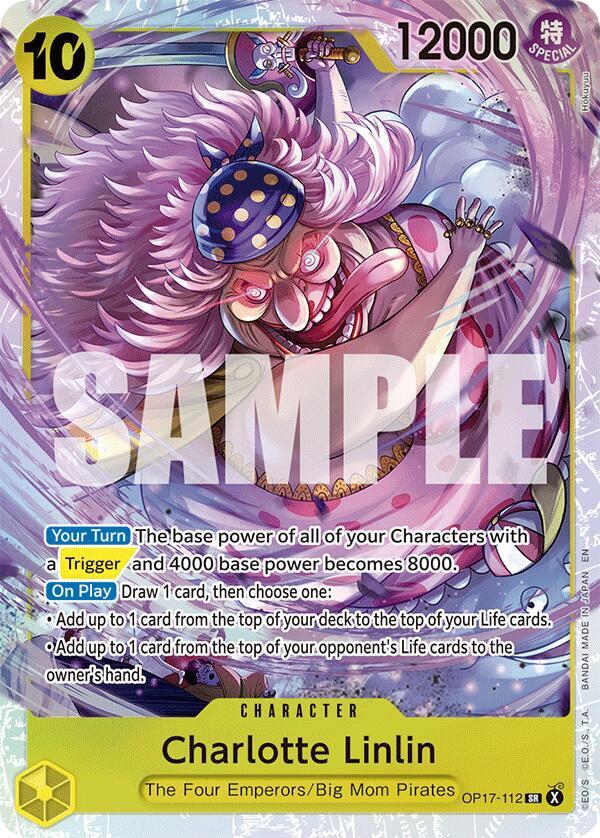 Charlotte Linlin (112) #OP17-112 - The World's Strongest Warriors