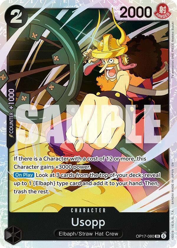 Usopp #OP17-080 - The World's Strongest Warriors